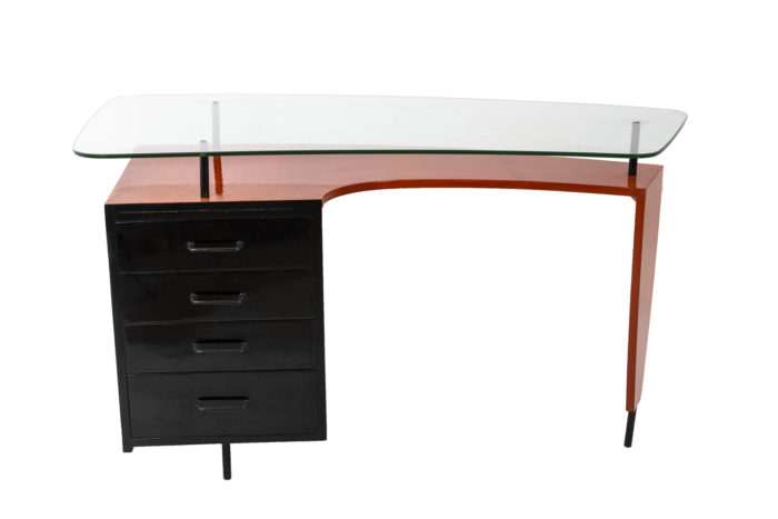 Lacquered wood desk 4