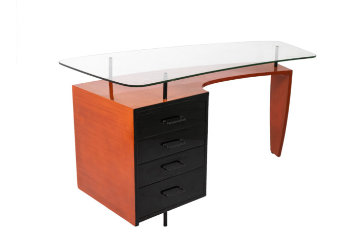 Lacquered wood desk 1