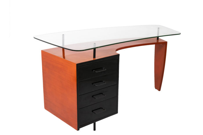 Lacquered wood desk 1