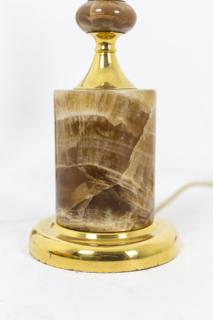 Pair of lamps in onyx 5