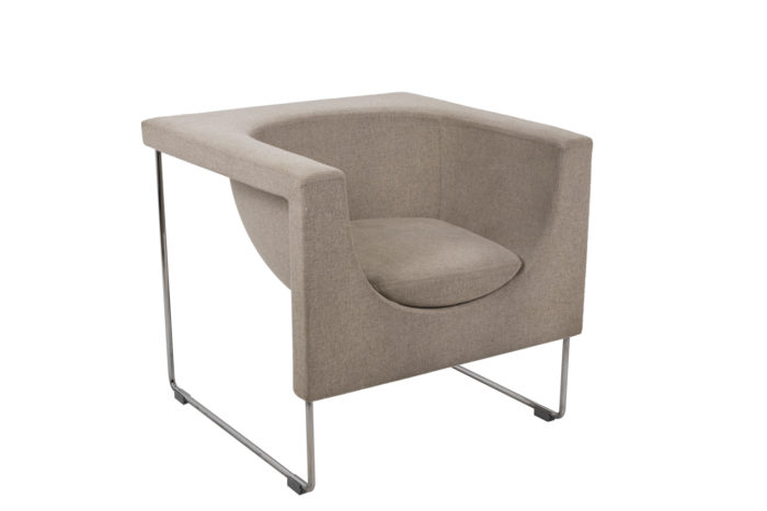 Paire de fauteuils Nube trois-quarts 2