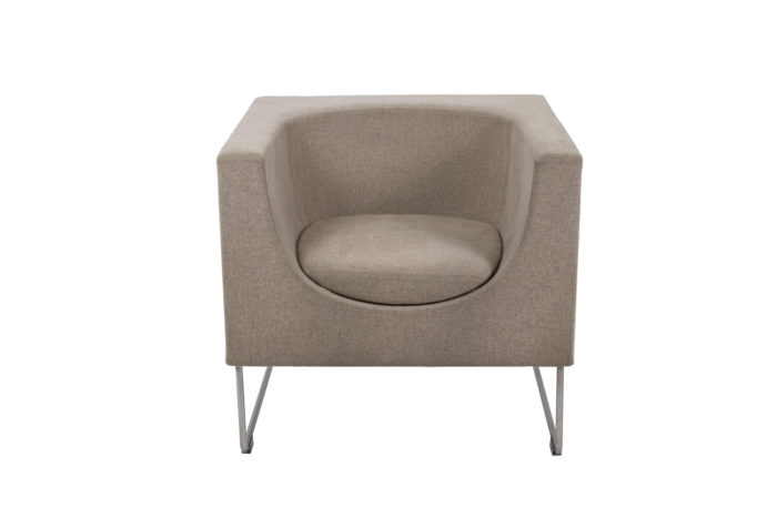 Paire de fauteuils Nube face