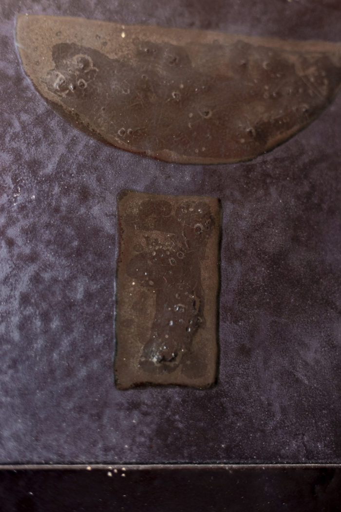 bruno capacci bas-relief ceramic detail