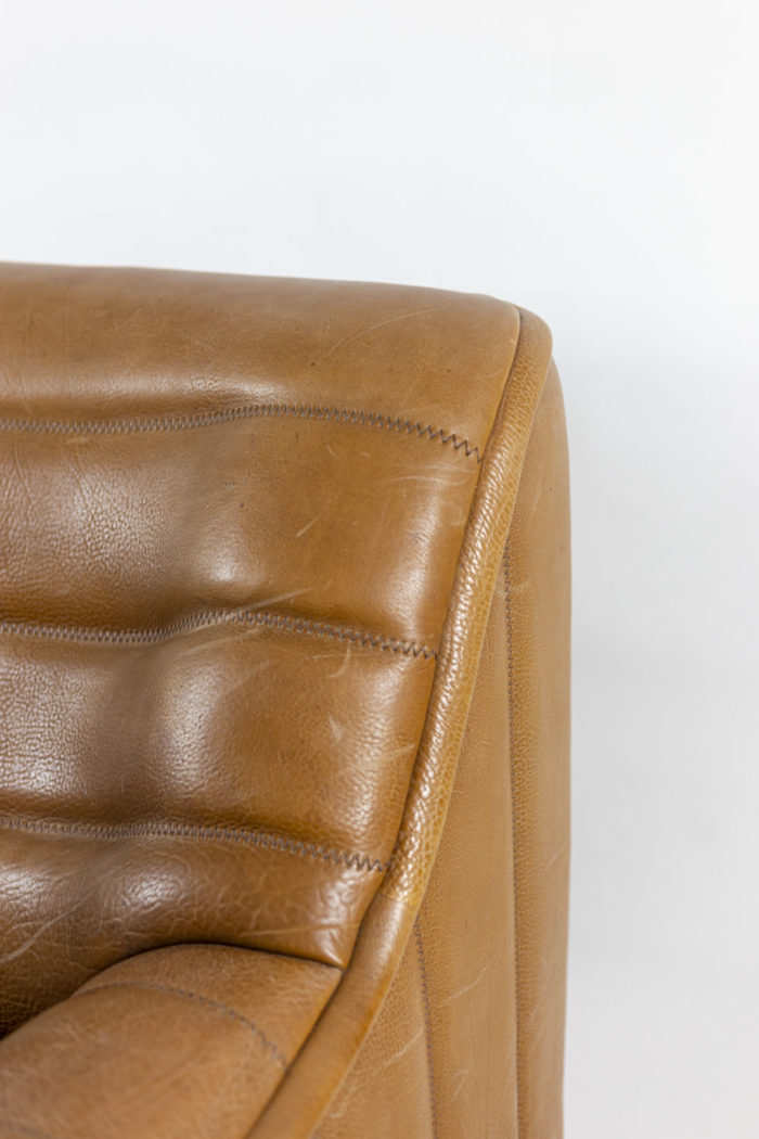 de sede fauteuils ds46 cuir marron détail