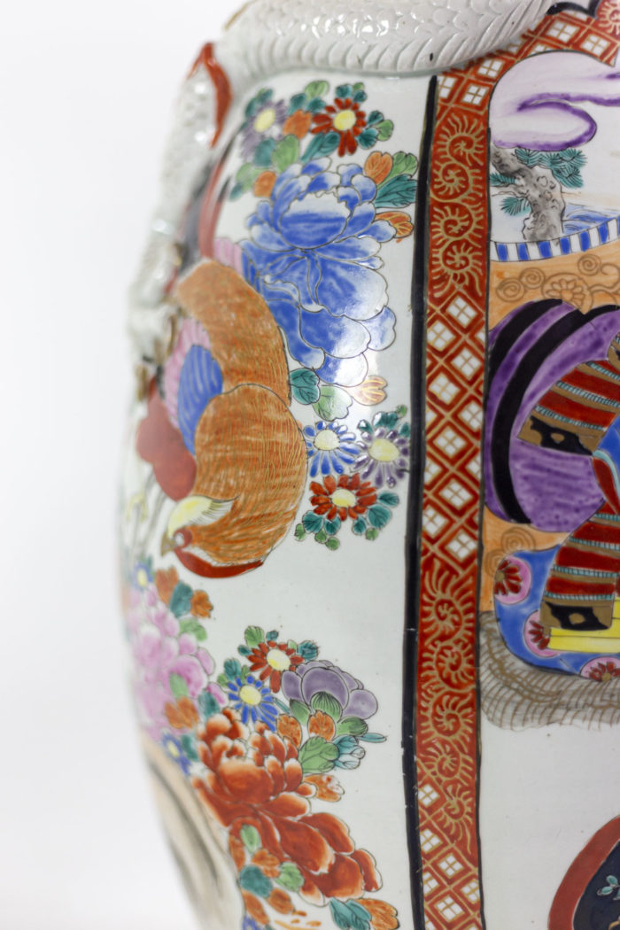 grands vases porcelaine chinoise bordure