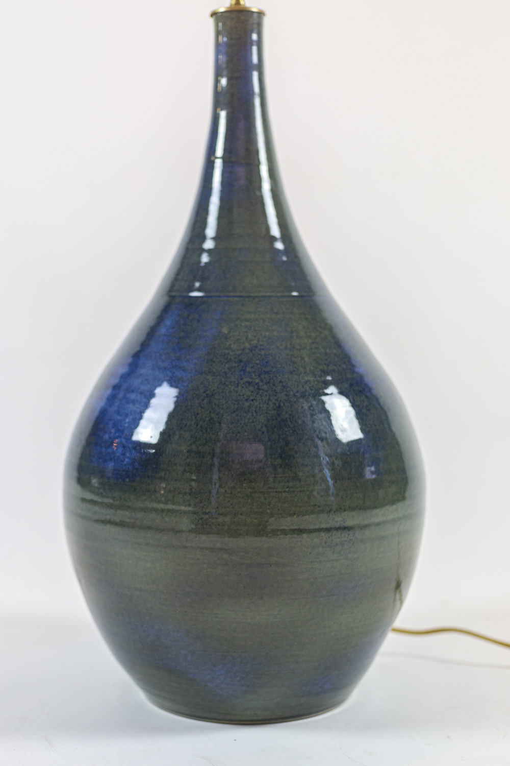 Lampe Berger Brugnot En Grès Émaillé – Modèle N°2 N°47 – Art Déco