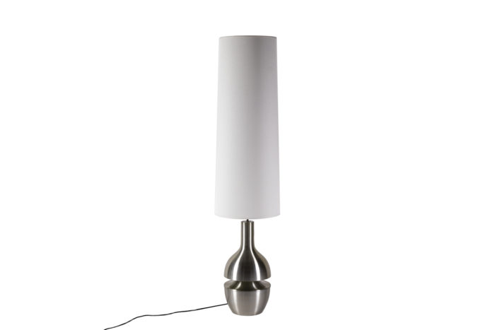 Lampe inox brossé éteinte