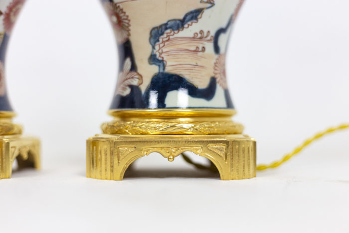 Pair of Imari lamps 6