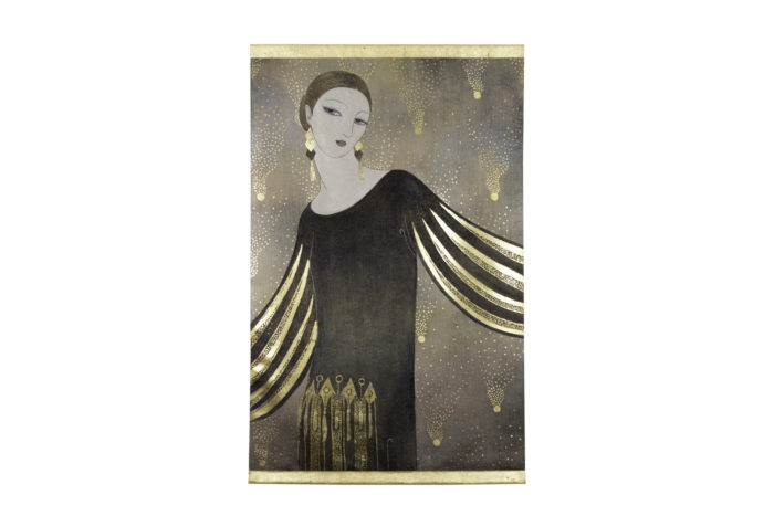 Art Deco woman portrait 1