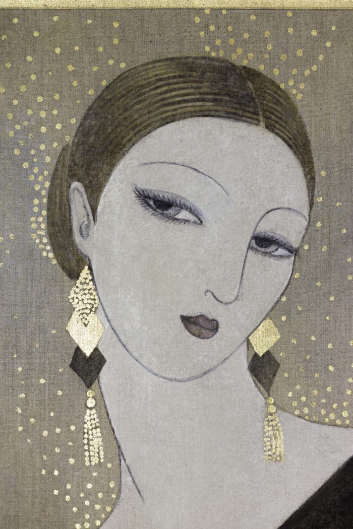 Art Deco woman portrait 2