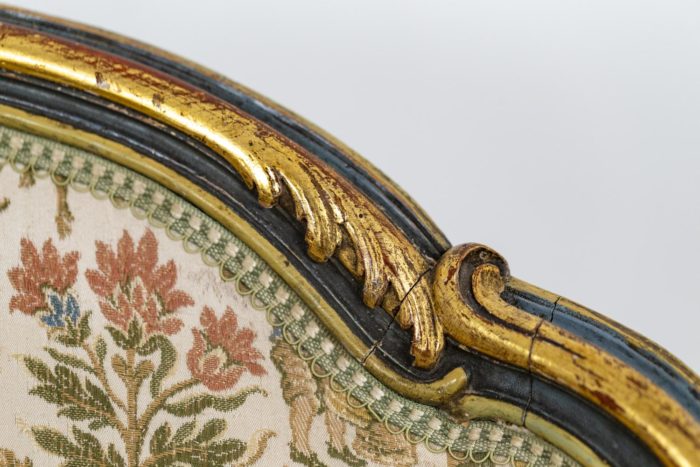 Canapé style Louis XV décor 2