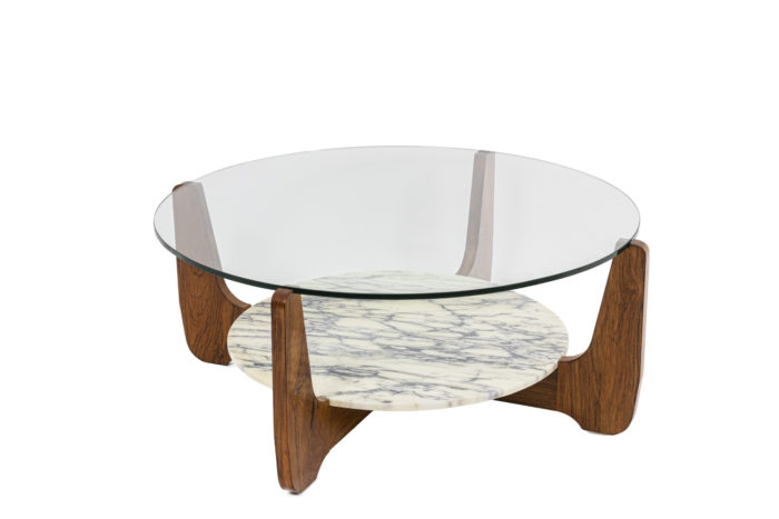 Coffee table in rosewood 1