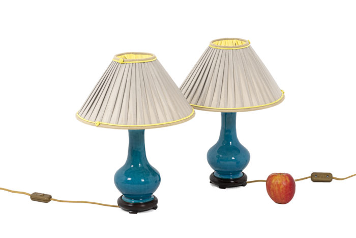 Pol Chambost, Pair of lamps in ceramics 6