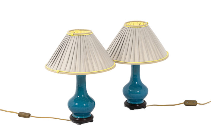 Pol Chambost, Pair of lamps in ceramics 1