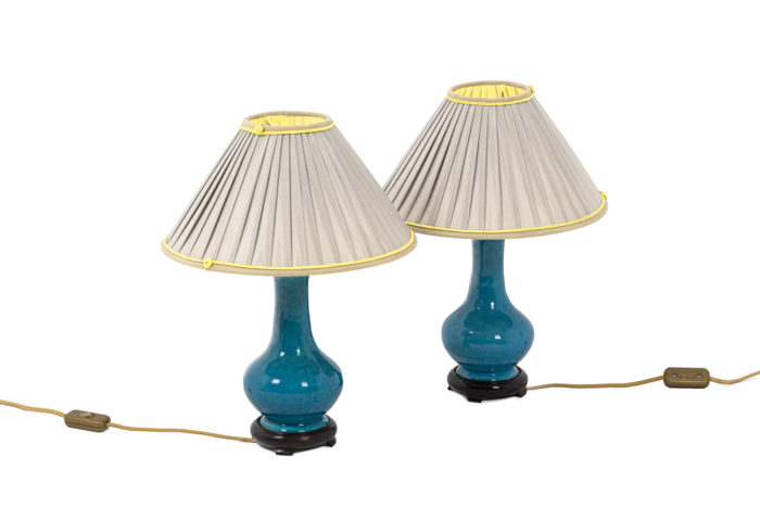 Pol Chambost, Pair of lamps in ceramics 1