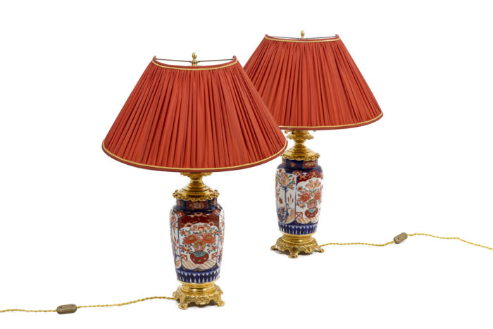 Paire de lampe, vu d'ensemble