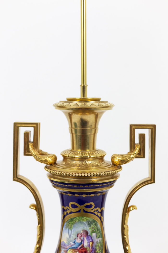 Lamp in Sevres porcelain 2