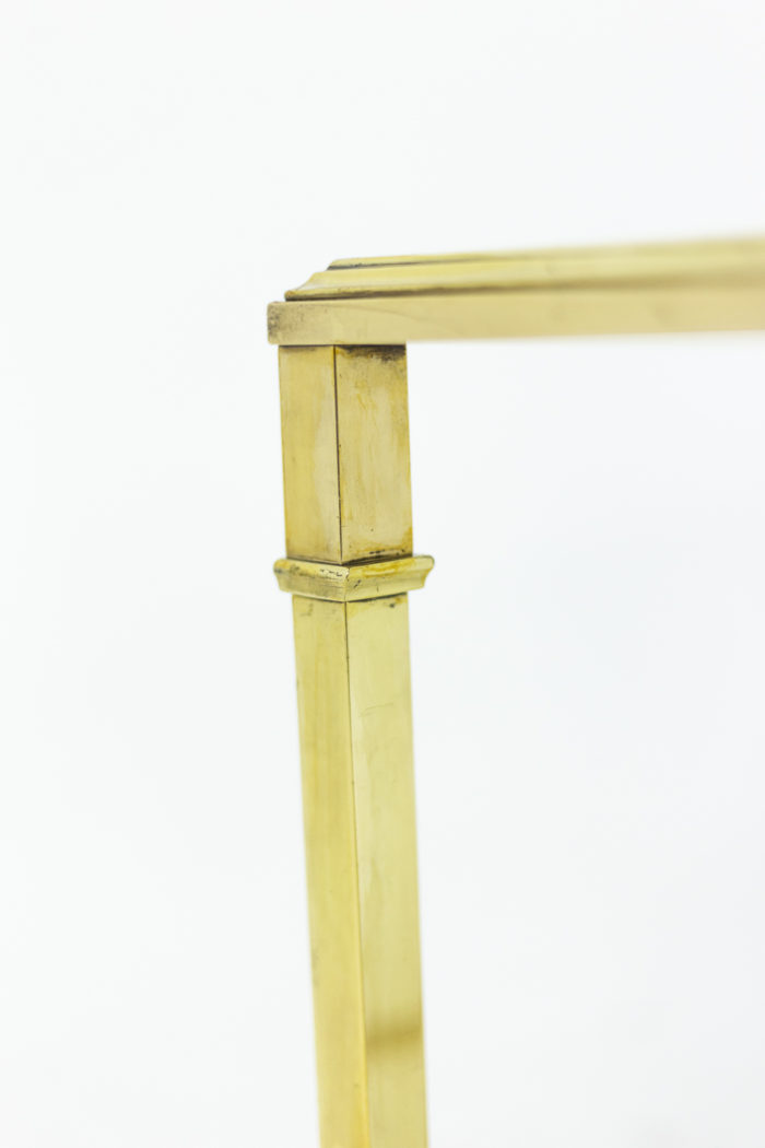 Table basse de salon en bronze doré, détails 4