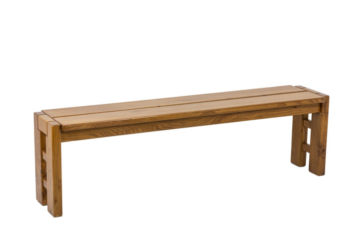 Maison Regain, Bench in elm