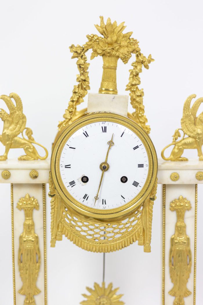 Portico clock, Directoire period 7