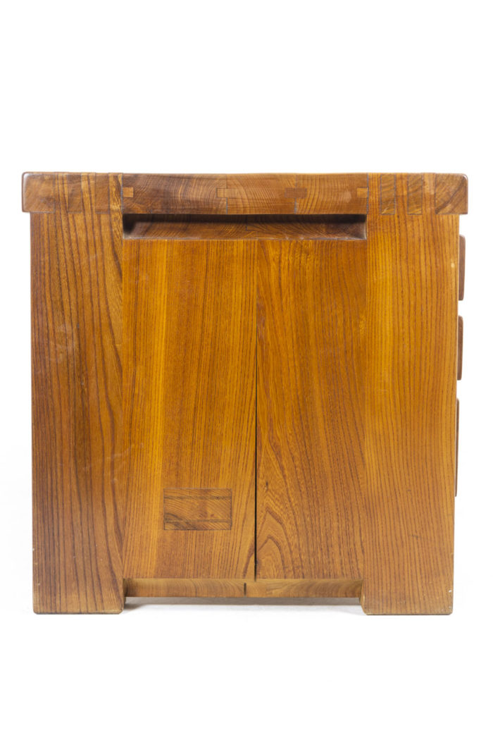 Pierre Chapo, Low cabinet in natural elm 6