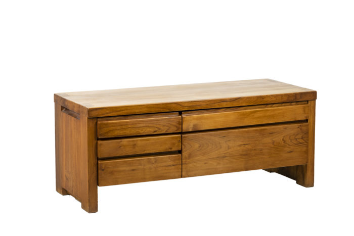 Pierre Chapo, Low cabinet in natural elm