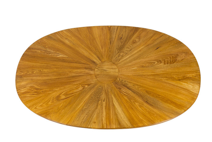 Dining table in natural elm 4
