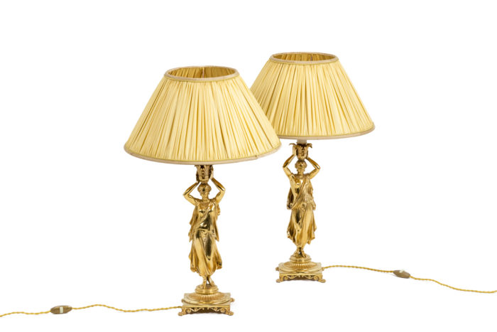 Pair of lamps - both