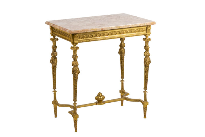 Table in gilt bronze - 3:4