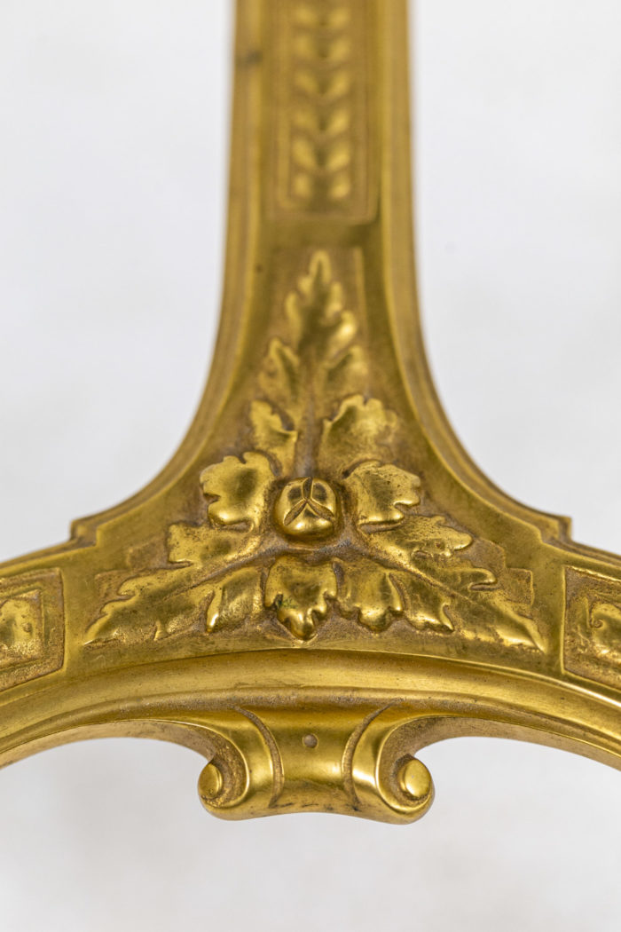 Table in gilt bronze - other sheets