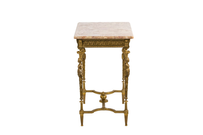 Table in gilt bronze - profile