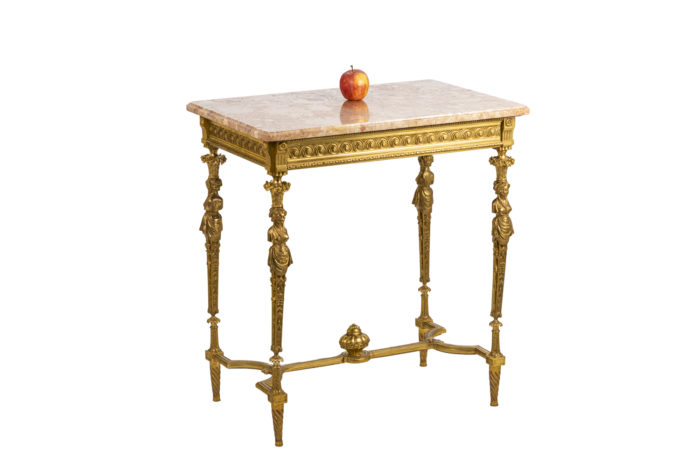 Table in gilt bronze - ladder