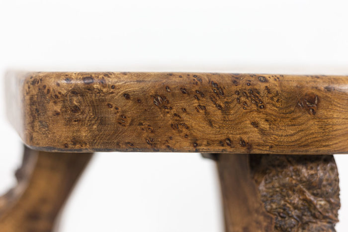Tabourets - détail du bois
