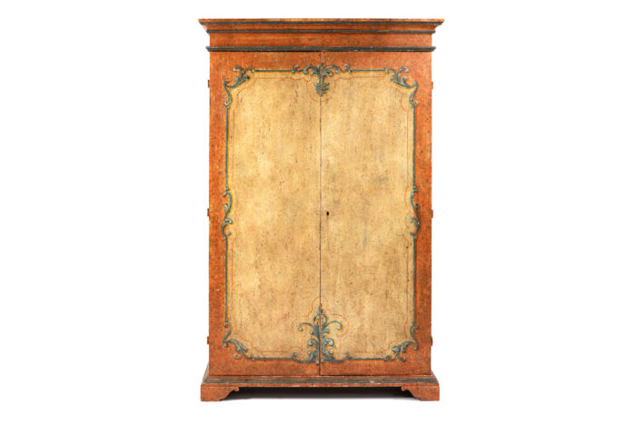 Armoire peinte italienne - face horizontale