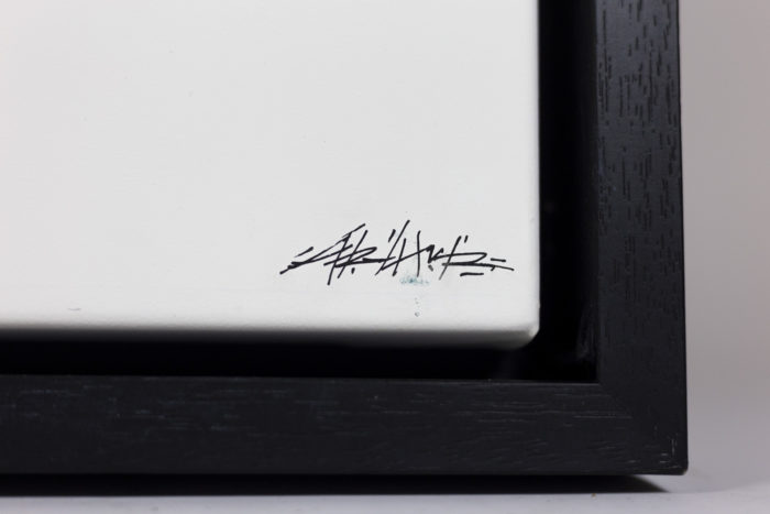 Arthur Dorval - signature