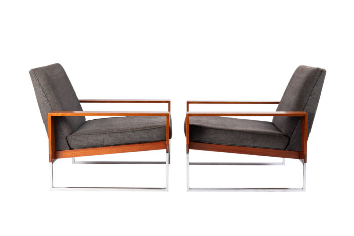 Bert Lieber - pair of armchairs - other profile