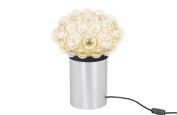 Lampe bulle en verre - face