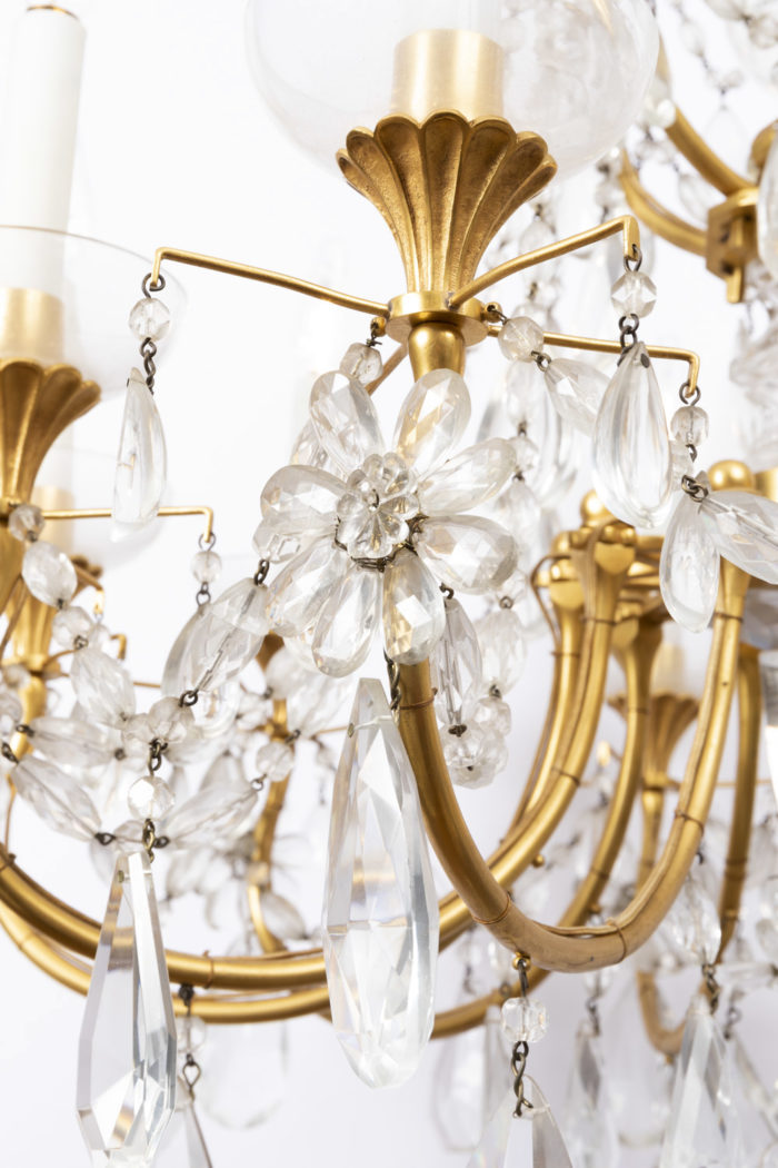 Chandelier style Directoire - flower