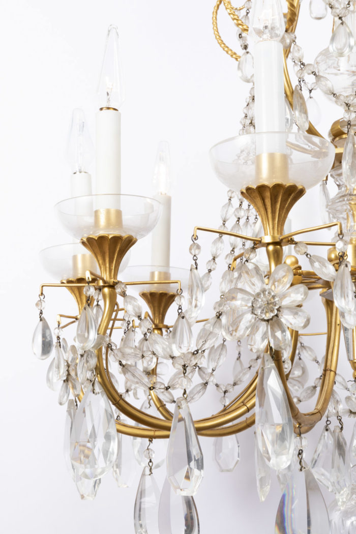 Chandelier style Directoire - focus