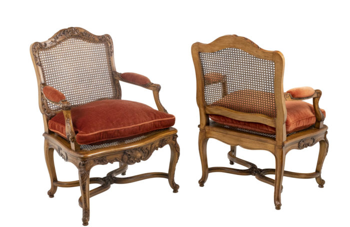 Pair of armchairs Régence - both