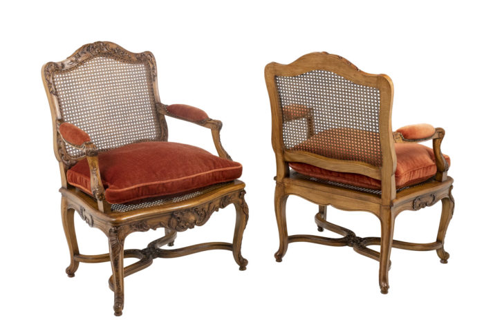 Pair of armchairs Régence - both