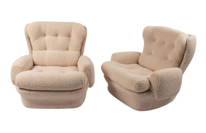 Pair of armchairs - staging