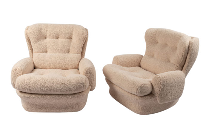 Pair of armchairs - staging