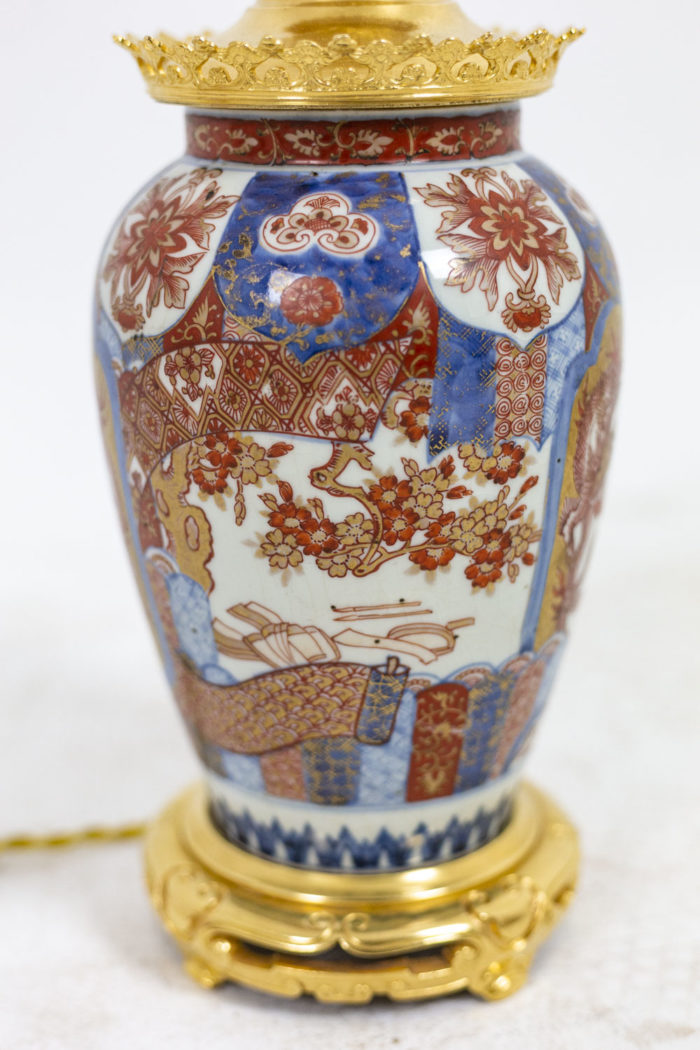 Lampe Imari - détail