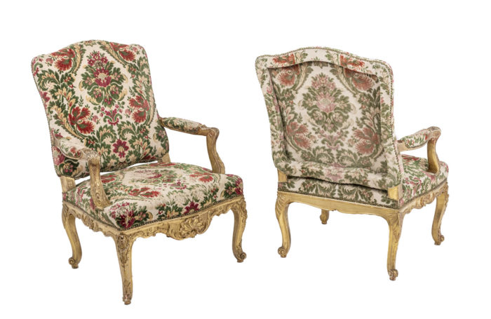 Pair of armchairs - both