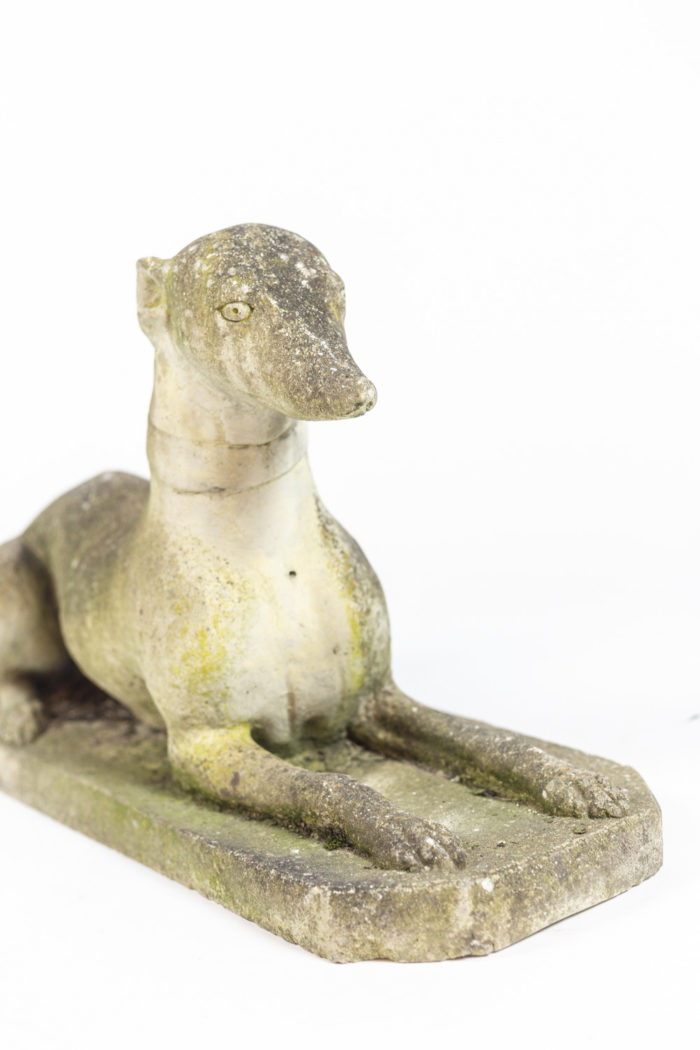 Reconstructed stone dog - other view