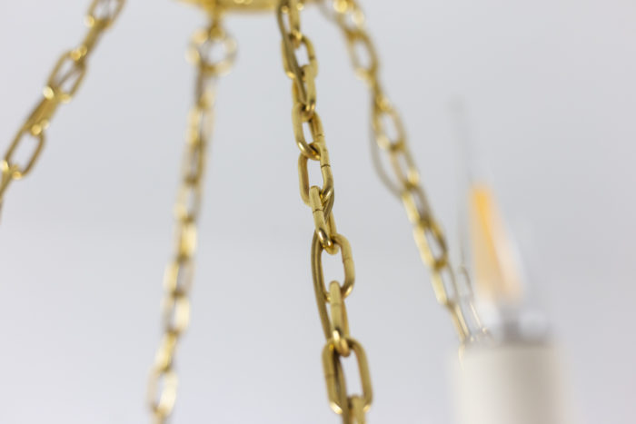 Chandelier in bronze - chain