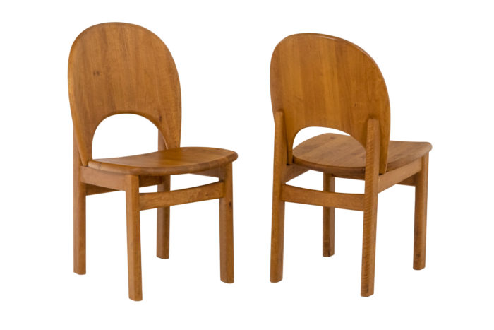 Série de six chaises danoises - deux