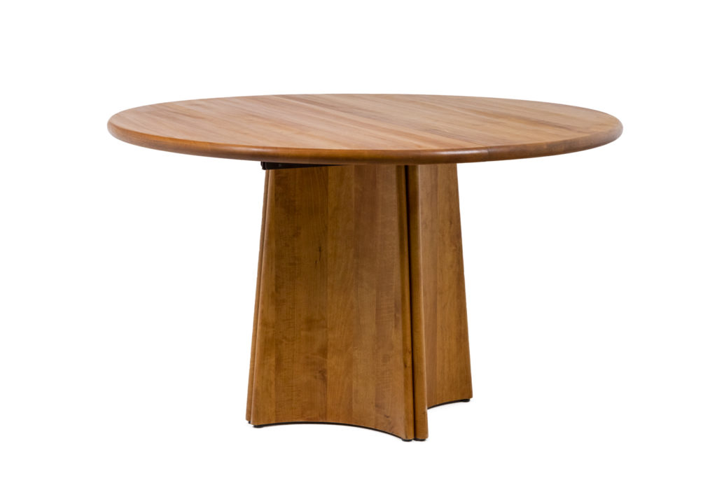 Dining table in elm, 1970s