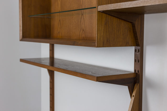 Bookcase Poul Cadovius - shelve in teak